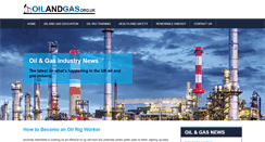 Desktop Screenshot of oilandgas.org.uk